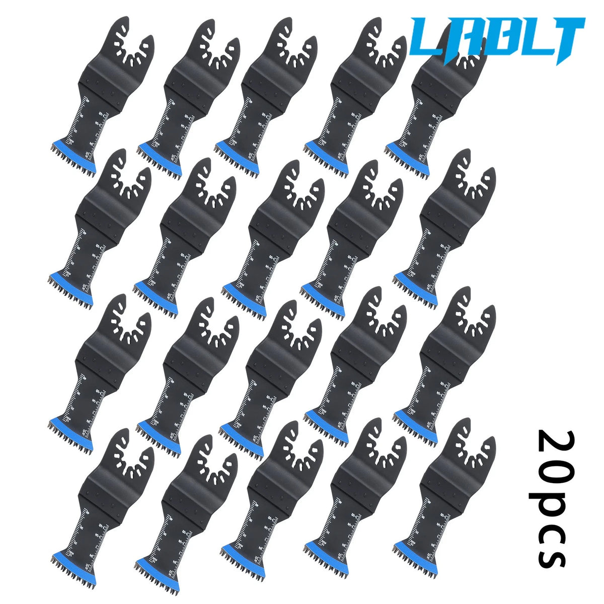 20 Pack Oscillating Multitool Saw Blades for Japanese Tools (Compatible)