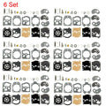 6X Carburetor Diaphragm Gasket Kit for Walbro WA WT K10-WAT
