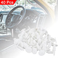 40pcs Plastic Bolt Rivets Fastener Clips for Ford Door Trim Panels (2000–2024)