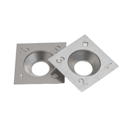 10pcs 12mm Square Carbide Inserts for Woodturning
