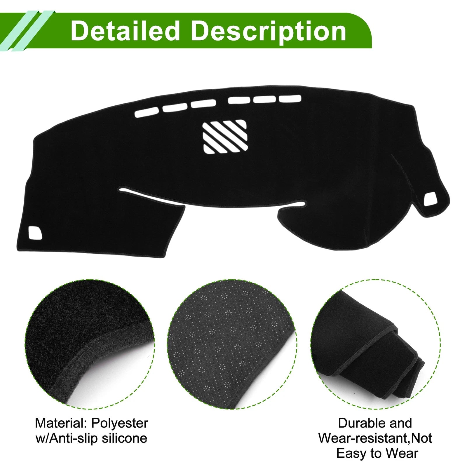 Dashboard Dash Cover Mat Replacement for Lexus RX350 RX450h RX270 (2010–2022)