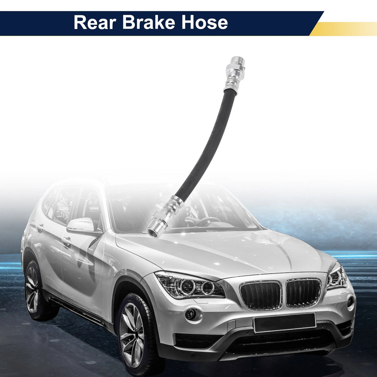Rear Brake Hose for BMW X1 (2007–2015) Brake Hydraulic Hose Replacement