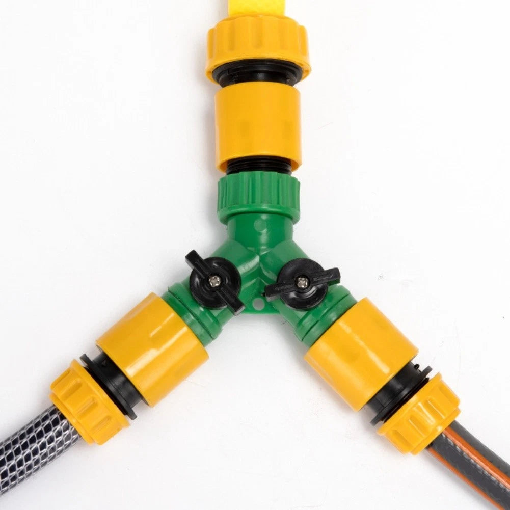 3-Way Y Valve Connector with Switch for Cleaning Tasks
