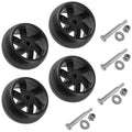 Deck Wheels Replacement Set Qty 4 for AYP Husqvarna Poulan (2010–2018)