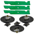 Deck Spindle and Blade Replacement for Toro Z Master Z400 Z449 (2009–2014)