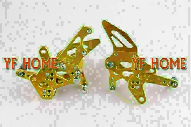Footrest System Foot Pegs Pedals Set for Yamaha YZF R25 (2014–2017)