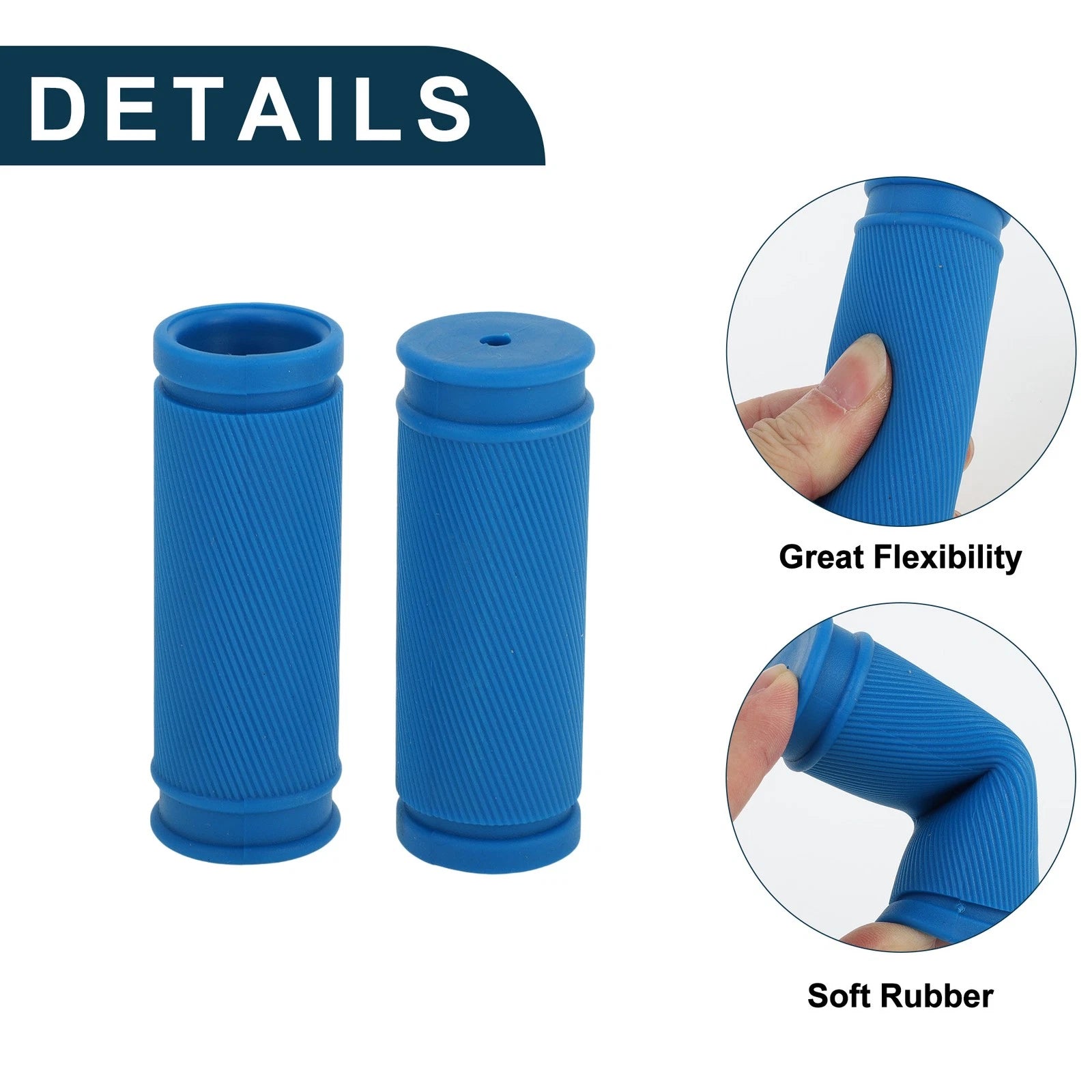 Handlebar Grip Covers 85mm Replacement for Scooter Bike End Grips 1 Pair