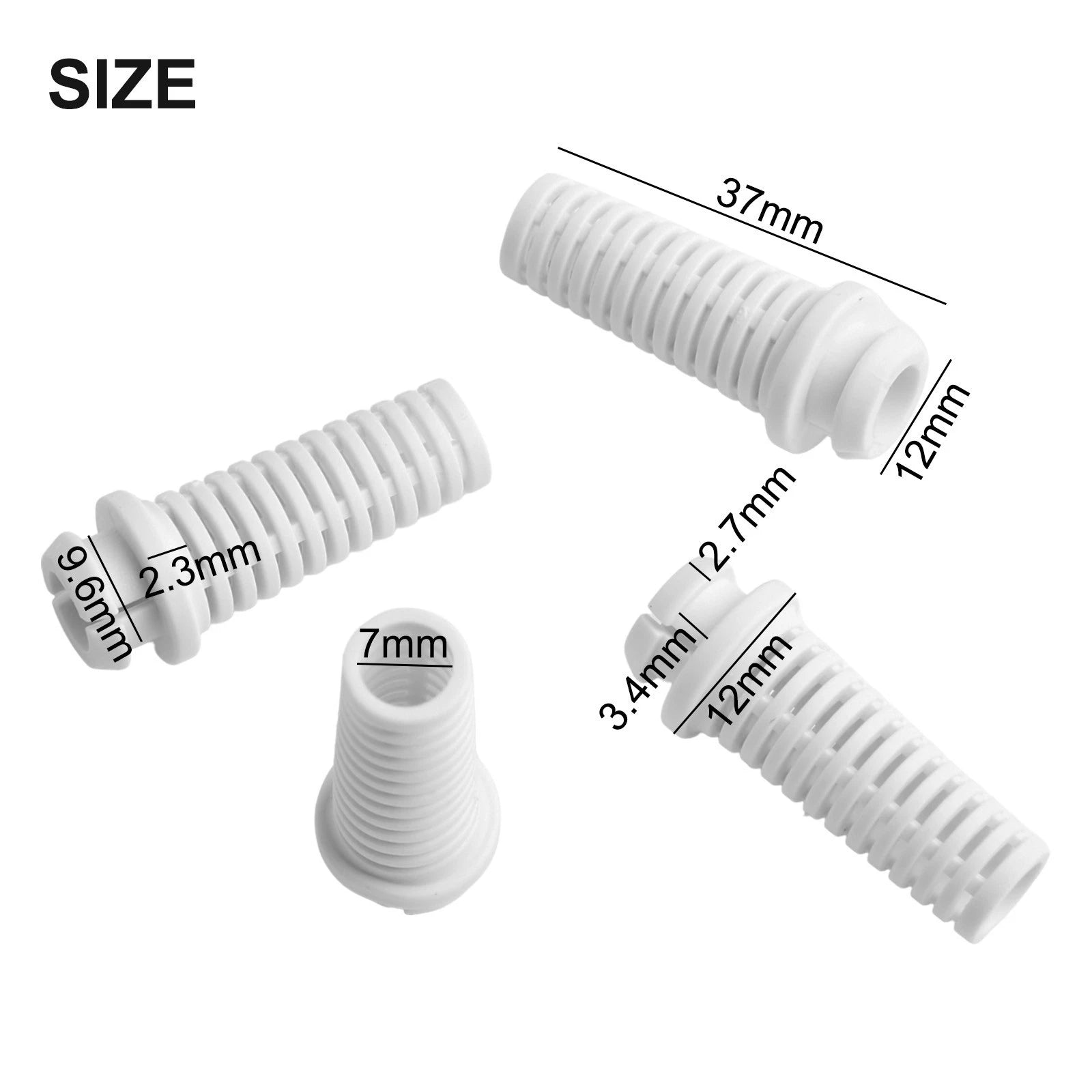 10X Flexible Rubber Boot Protector Sleeve for Mobile Phone Chargers