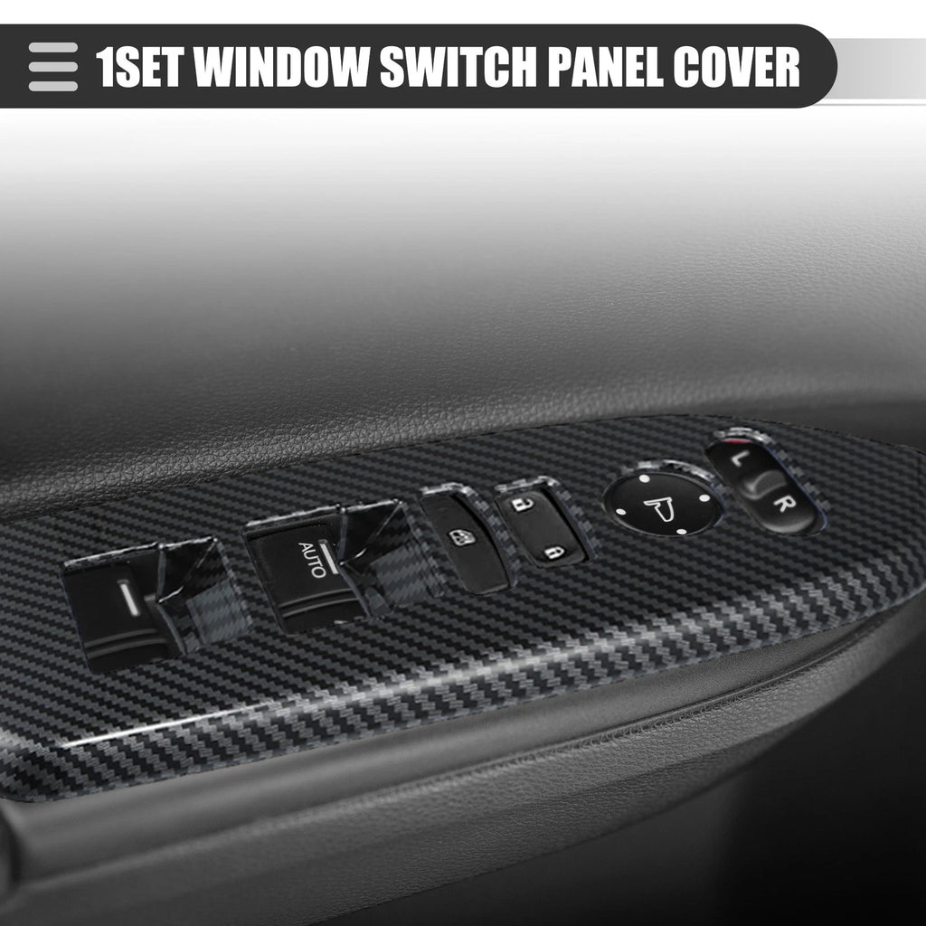 Window Switch Panel Cover Trim ABS Replacement for Honda CR-V (2017–2022)