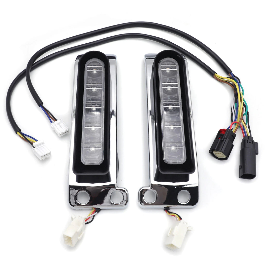 Sequential LED Turn Signal Run Brake Taillight for Harley Road Glide (2014–2019)