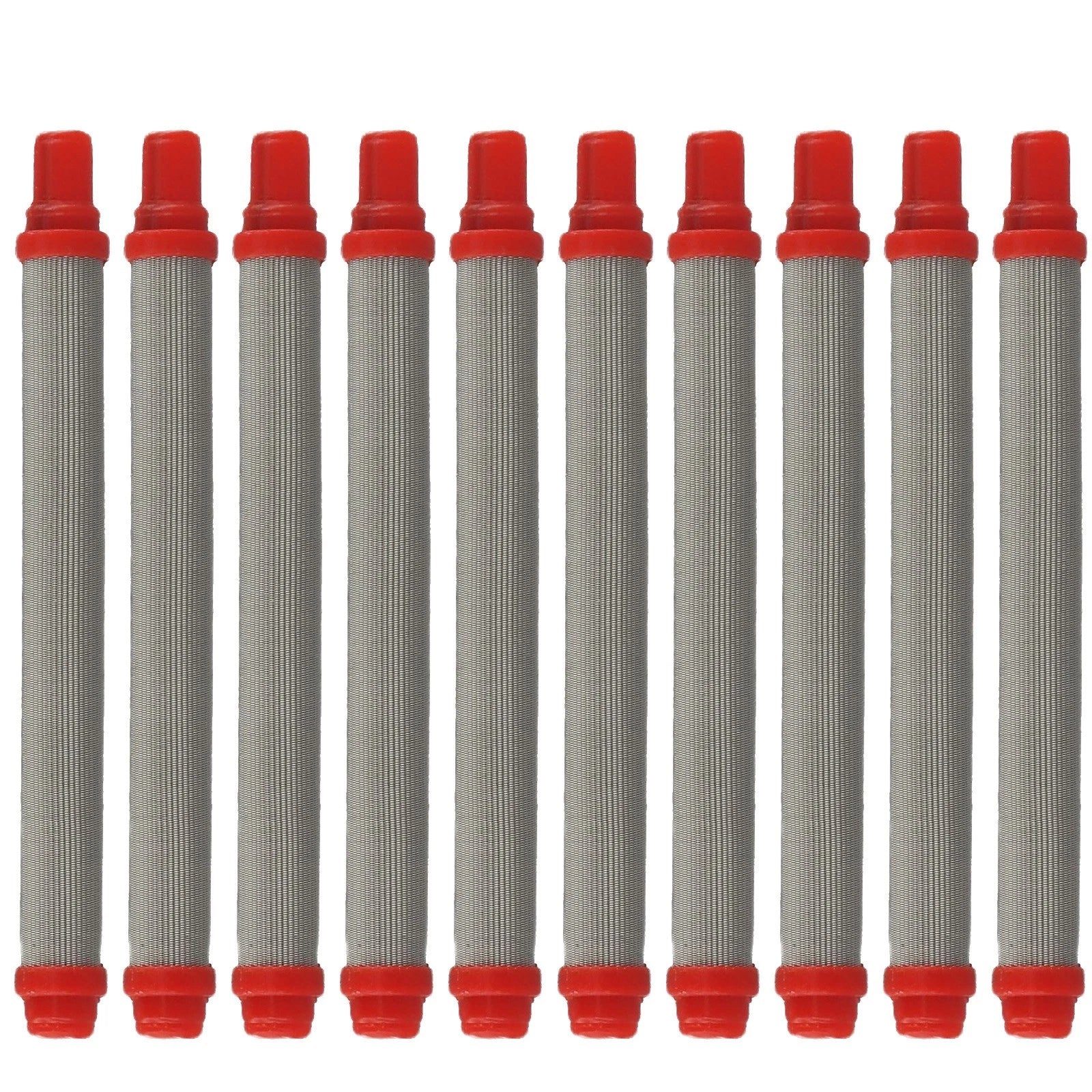 Set of 10 304 Stainless Steel 200 Mesh Filter Inserts