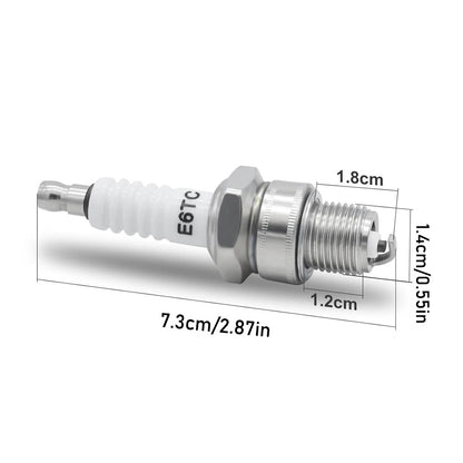Motorcycle Spark Plug For Yamaha E6Tc Bp6Hs Pw50 Pw80 Pw60 LT50 LT80 50cc-110cc