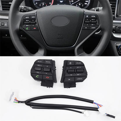 Steering Wheel Switch Wire Harness Set for Hyundai Sonata 2.4 (2015–2016)