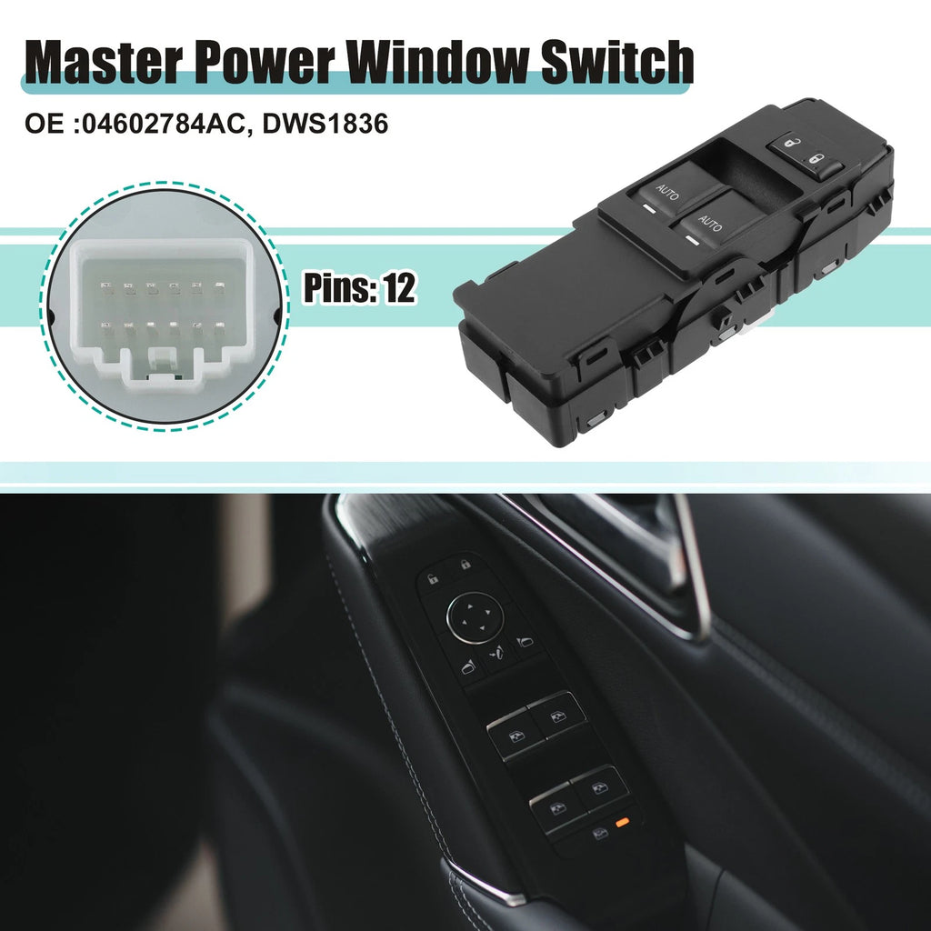Master Power Window Switch for Dodge Challenger (2011–2014)