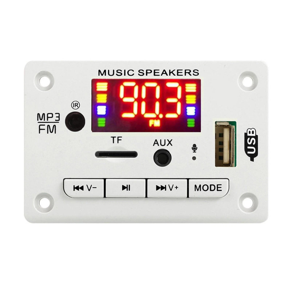 Bluetooth 5.0 Car Audio Decoder Module for Universal Vehicles (12V)