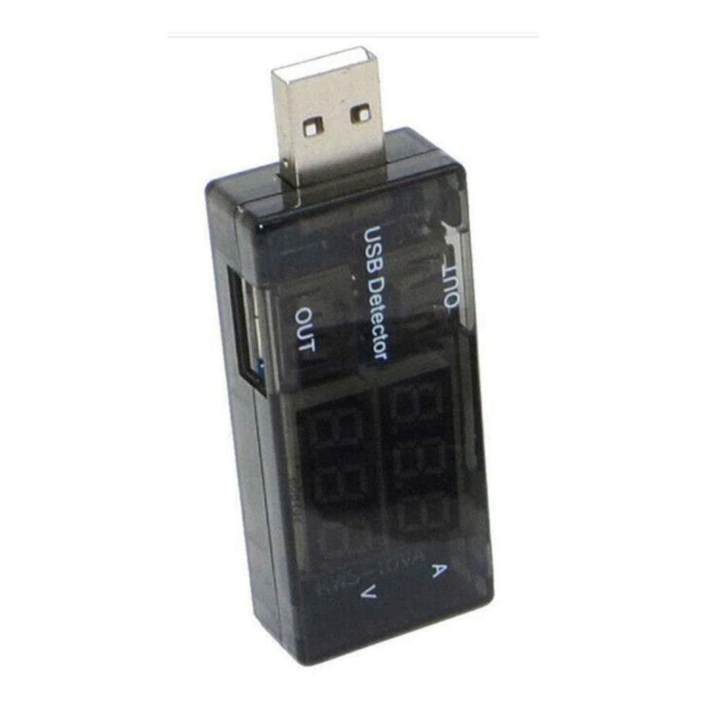 USB Current Voltage Digital Voltmeter Ammeter Tester for Automotive