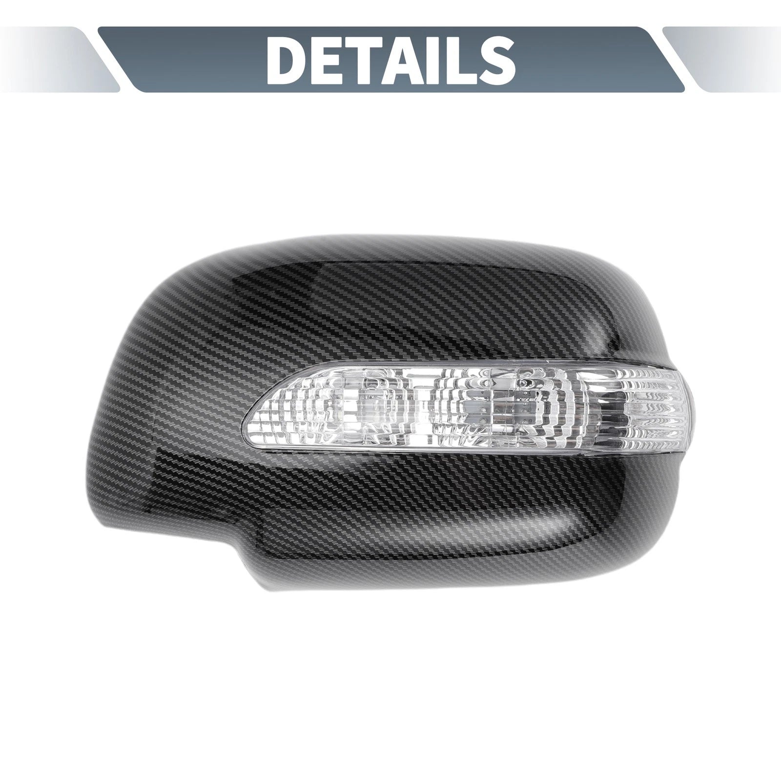 Rearview Mirror Cover Overlay Replacement for Lexus RX330 (2004–2008)