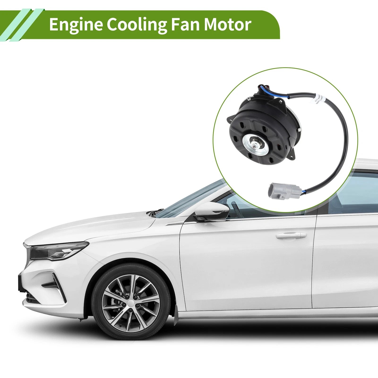 Engine Cooling Fan Motor Replacement for Toyota Highlander (2004–2007)