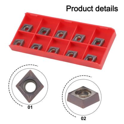 16mm S16Q-SCLCR09 Boring Bar Turning Tool Lathe Holder with 10 Inserts