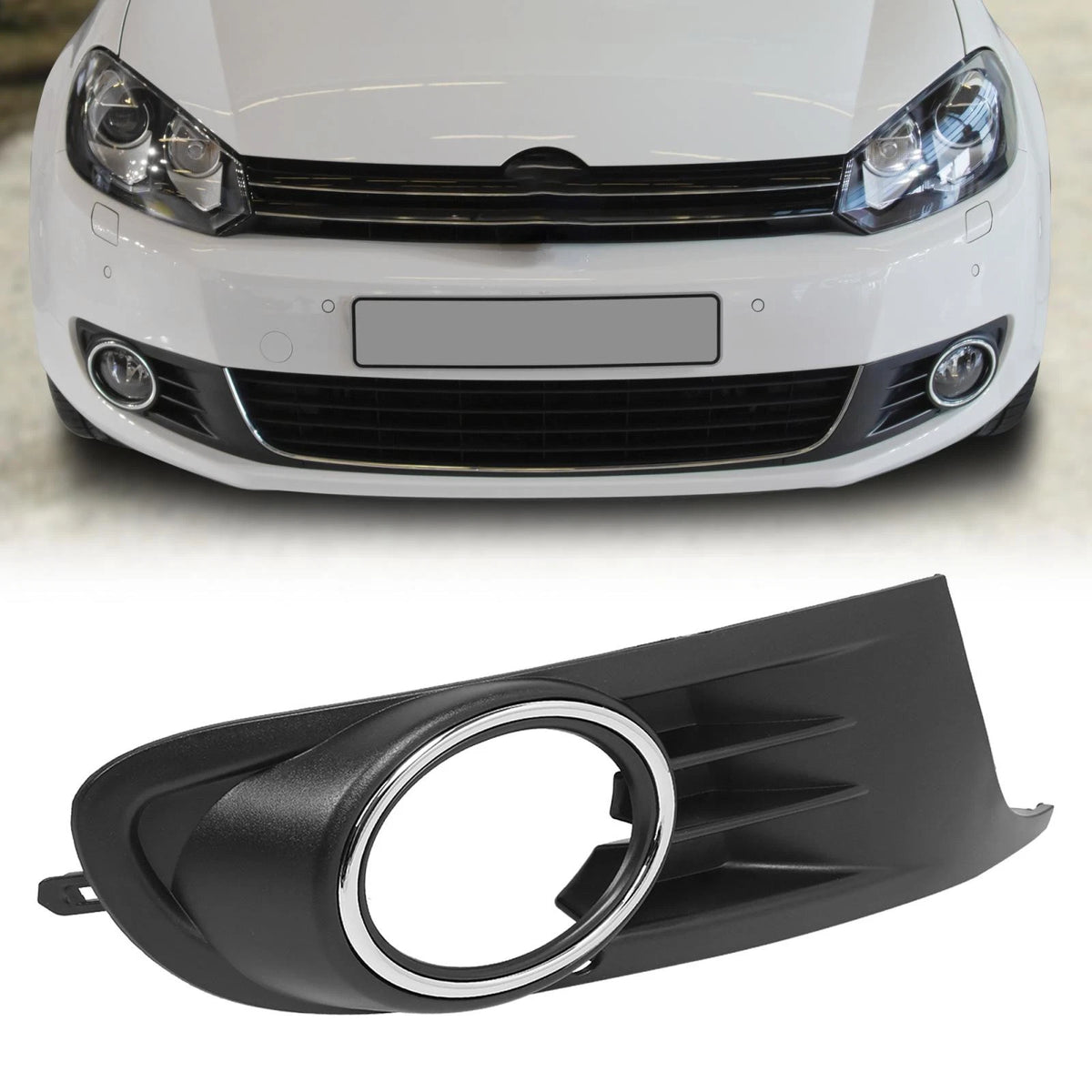 Right Side Fog Light Grille Cover Trim for Volkswagen Golf (2010–2014)