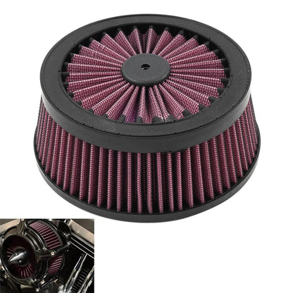 Red Air Cleaner Filter Element Replacement For Harley Sportster XL883 1991-2020