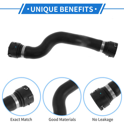 Radiator Hose for Land Rover LR2 (2008–2012) No.LR000931 Rubber 1 Pc