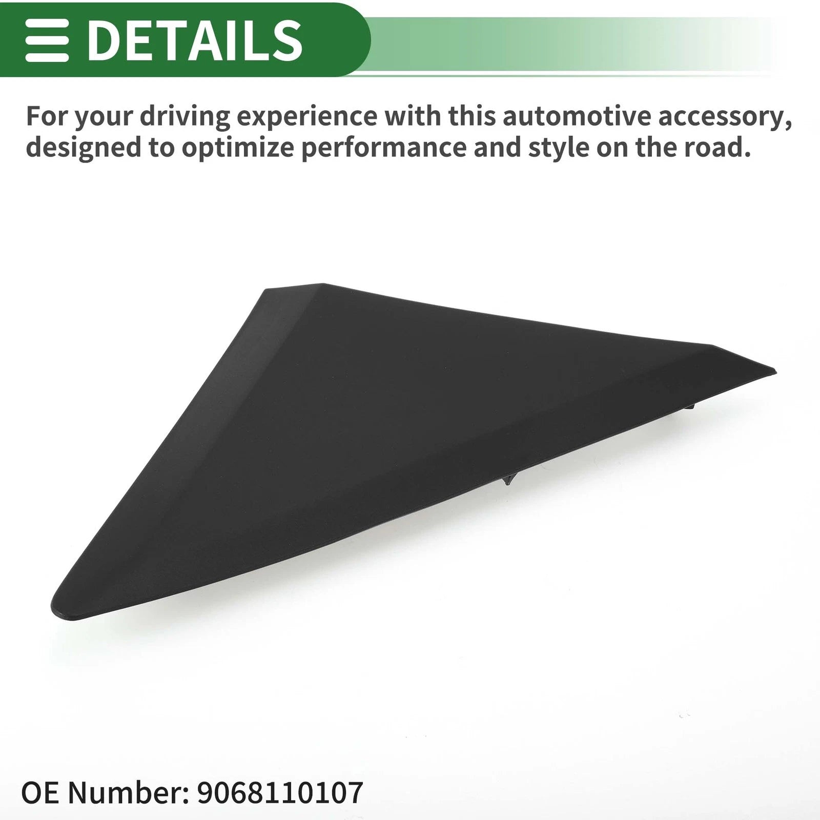Front Right Pillar Corner Triangle Trim Replacement for Mercedes-Benz Sprinter (2019–2025)