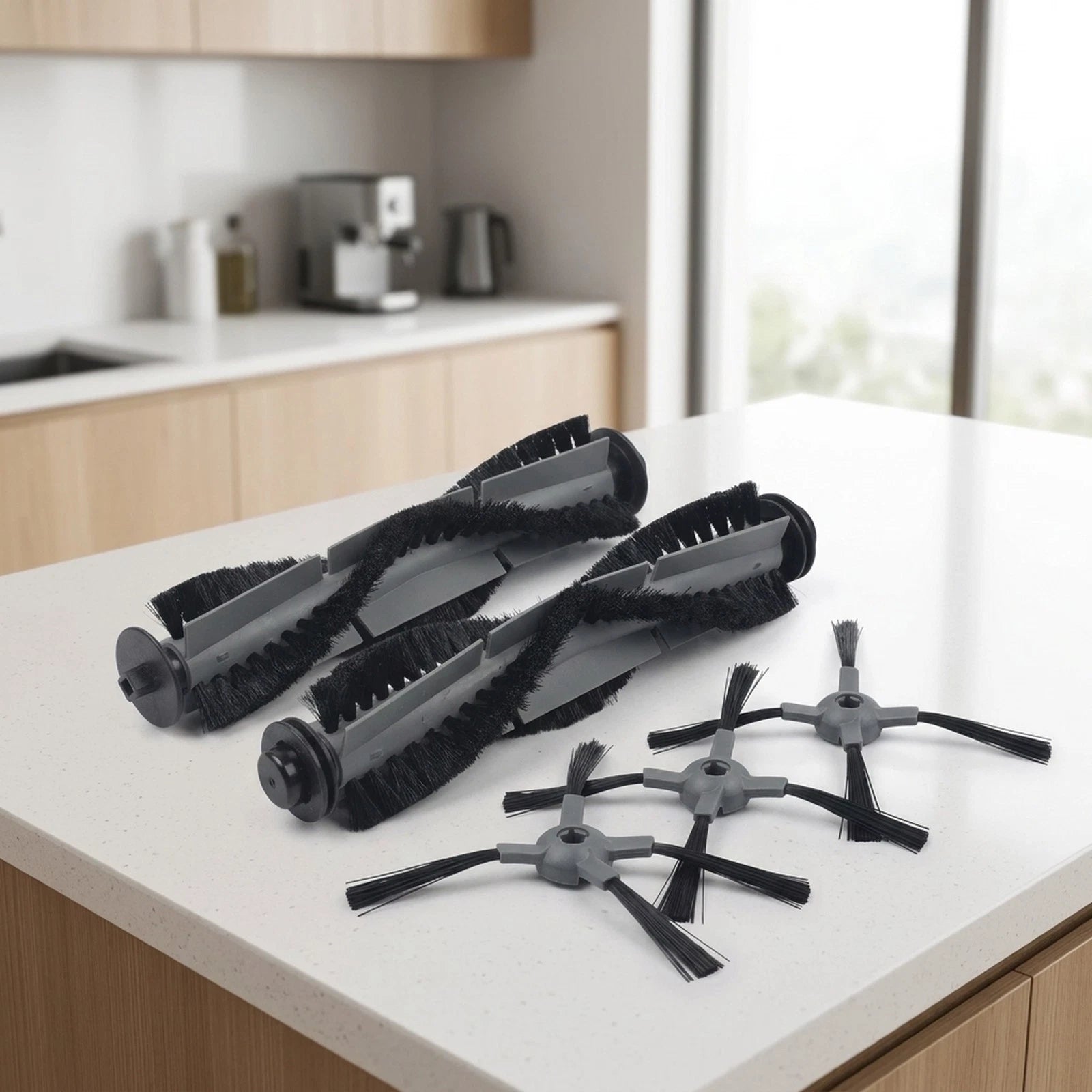 Main Brush and Side Brush Kit for DeenKee D40 (2019–2023)