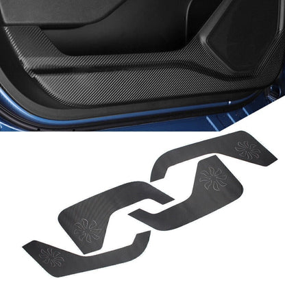 4X Door Anti Kick Pad Cover Trim Sticker for Ford Explorer (2020–2022)