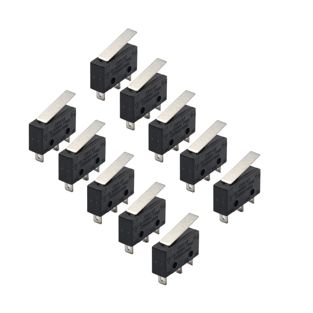 10 Pcs Mini Micro Switch 1NO 1NC for AC 300V