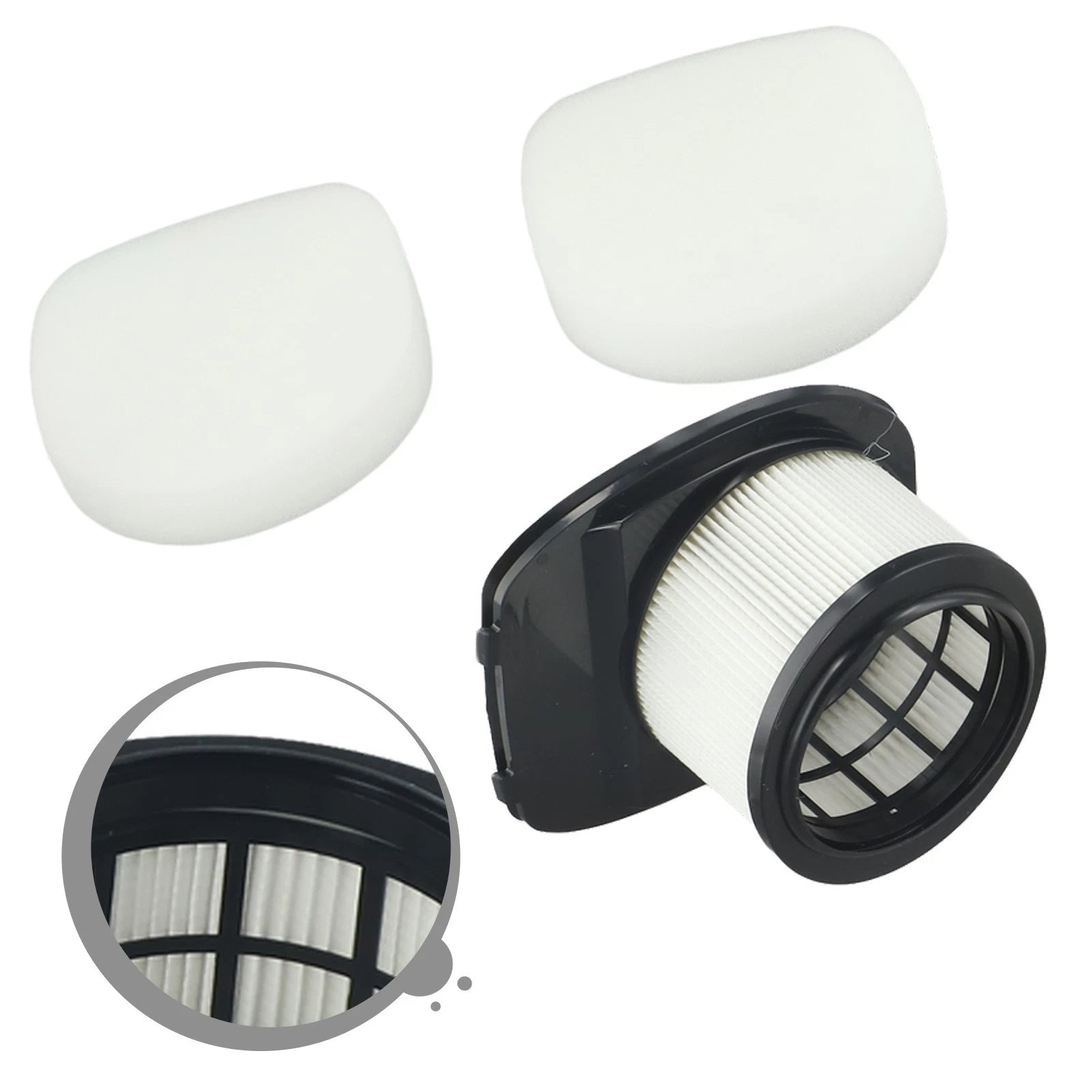Replacement Filter and Sponge Kit for Shark IZ201 IZ251 IZ201EUT IZ201EUTSB