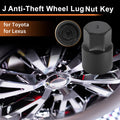 J Wheel Lock Lug Nut Replacement Tool for Toyota Lexus (2006–2020)