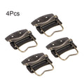 4X Antique Bronze Door Pull Handle Ring Knob Hardware for Dresser/Toolbox
