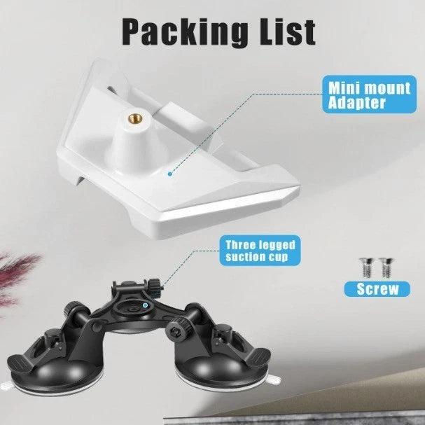 Starlink Internet Satellite Mini Dish Mount with Suction Stability