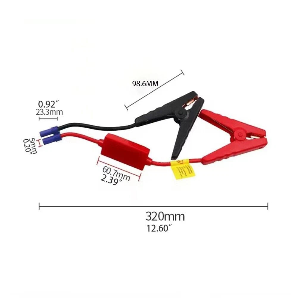 Cable Jump Starter for Universal Vehicles (300A Starting Current)