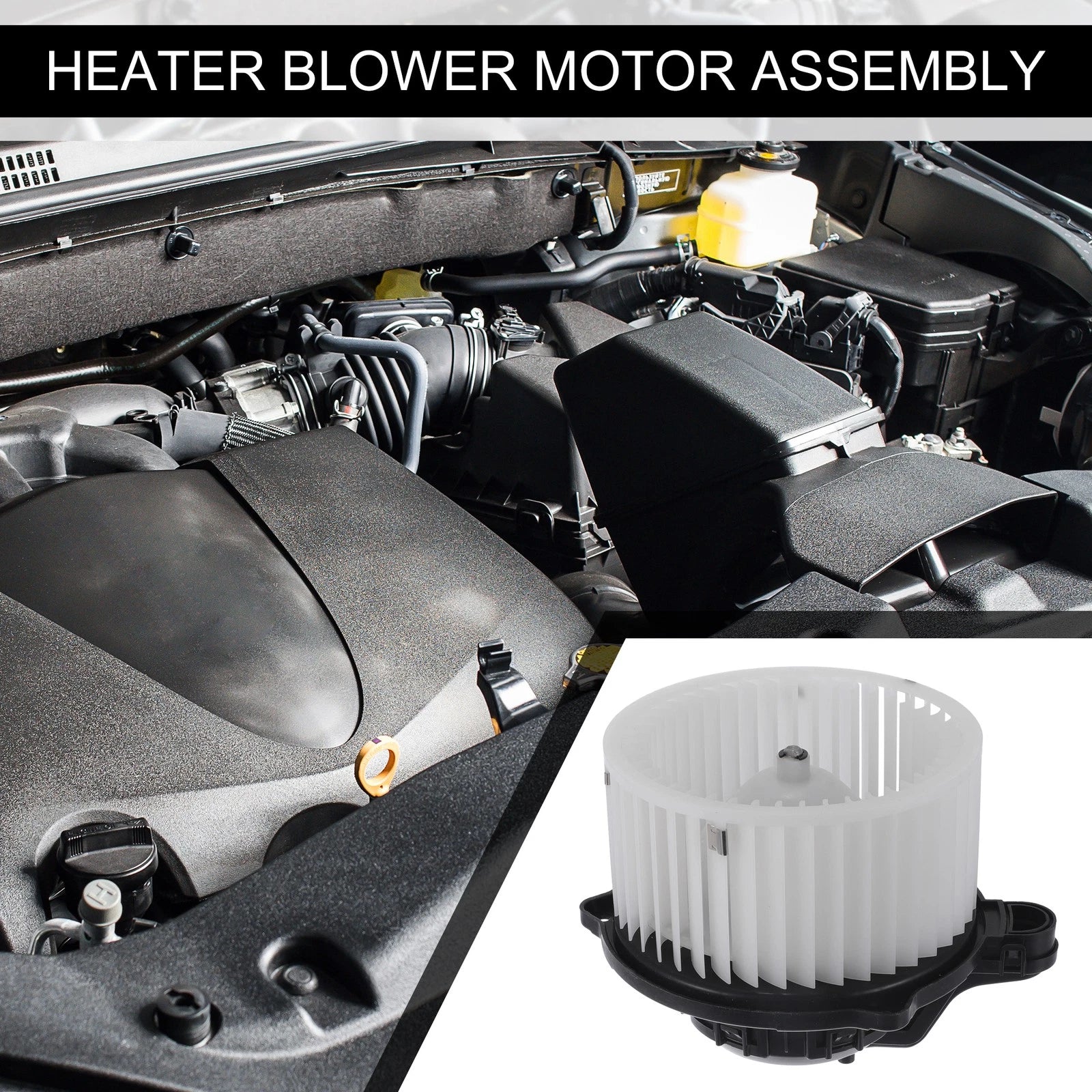 HVAC Heater Blower Motor Replacement for Hyundai Santa Fe (2011–2019)