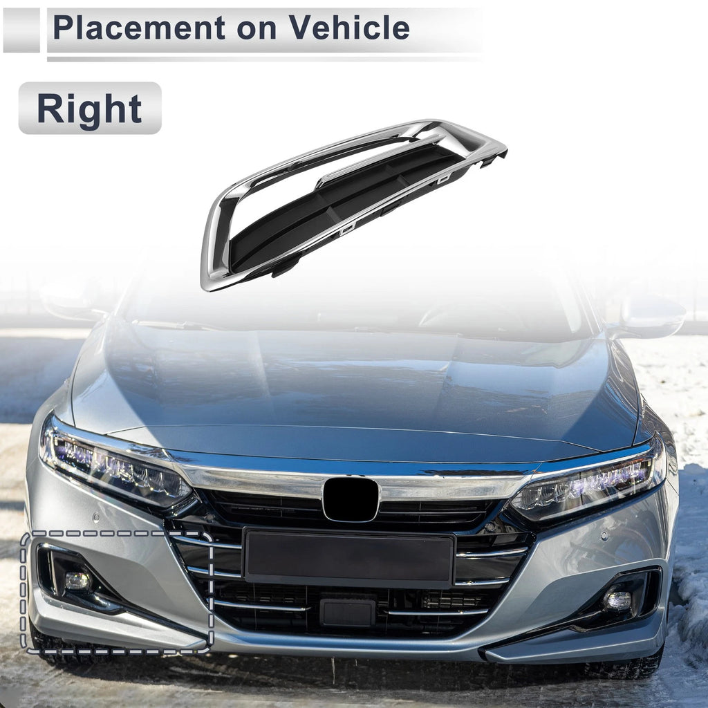 Front Right Fog Light Grill Replacement for Ford Taurus (2015–2018)