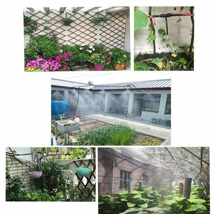 Adjustable Misting Nozzle for Garden Patio Water Spray