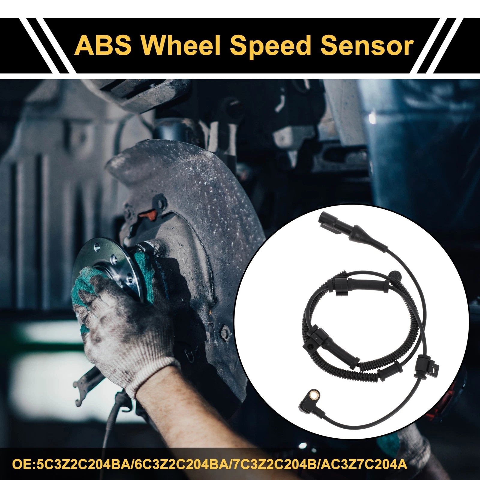 ABS Wheel Speed Sensor Replacement Front Left for Ford F-250 Super Duty (2005–2010)