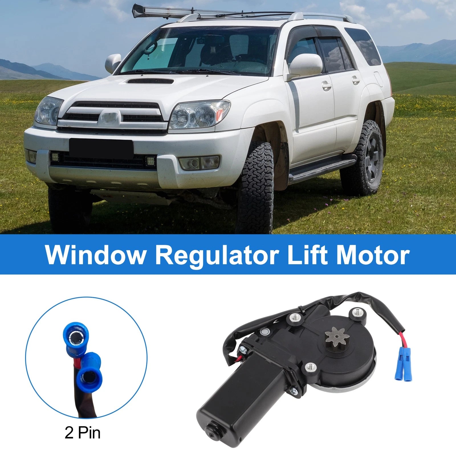 Power Window Regulator Lift Motor Replacement for Chevrolet Nova (1987–1988)