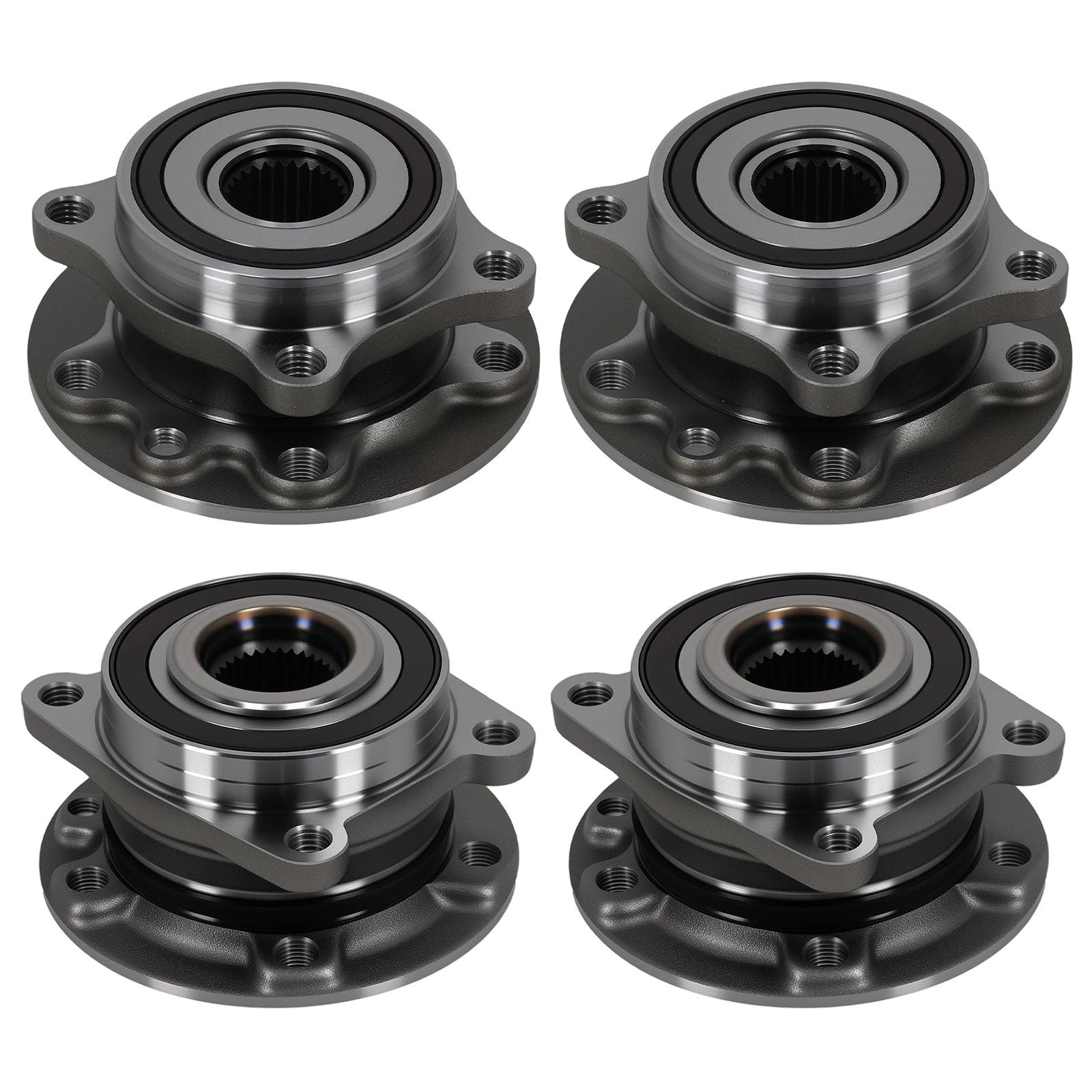 Front Rear Wheel Hub Bearing Assembly for Chrysler 200 AWD (2015–2017)