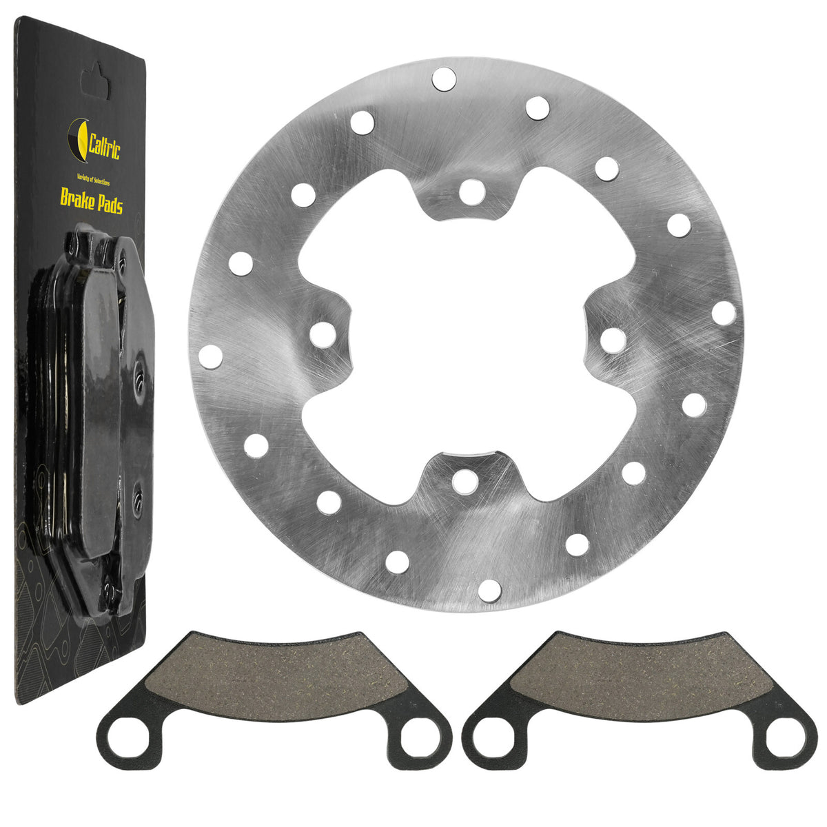 Rear Brake Pads With Disc Rotor Replacement for John Deere (Left & Right) (2005–2015)