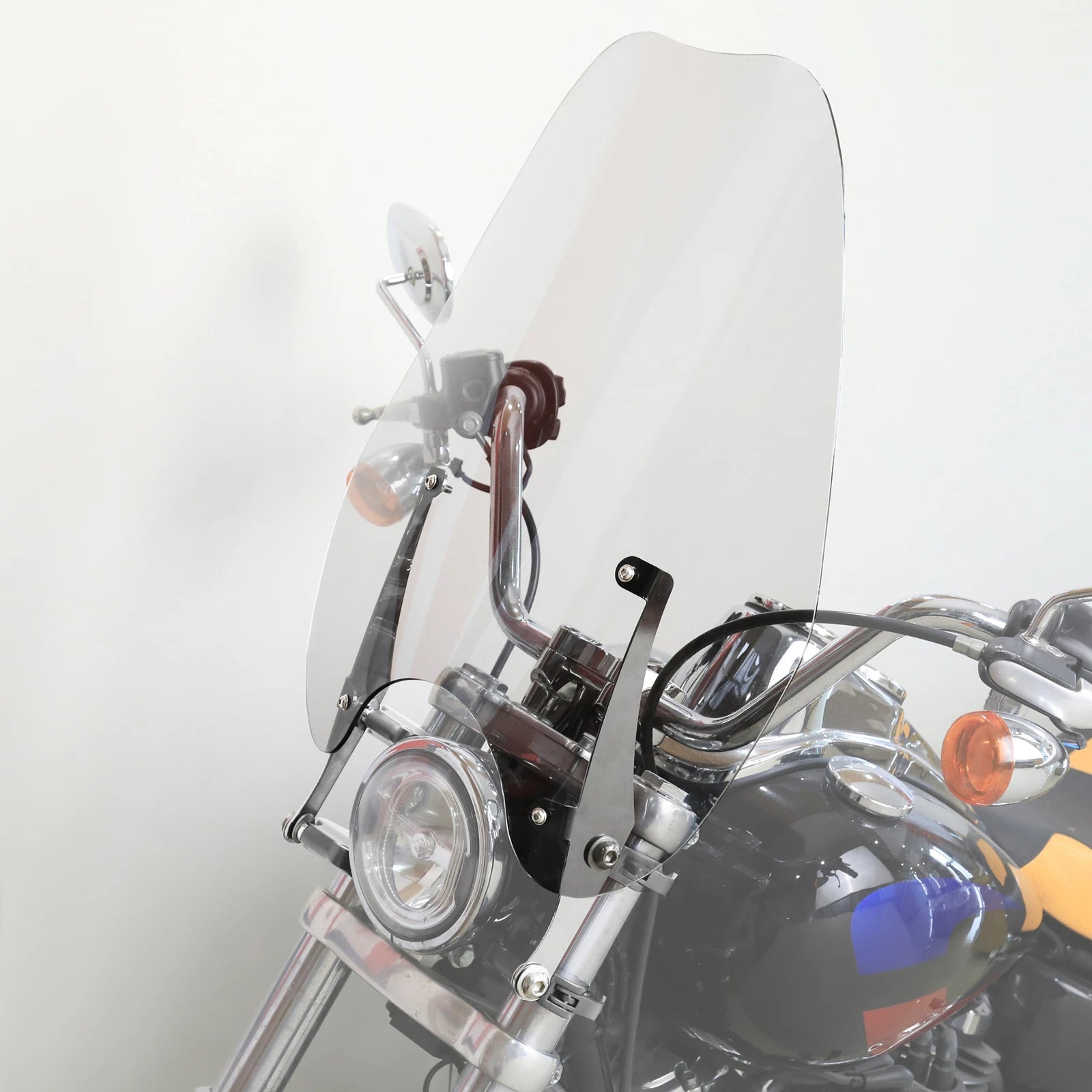 Windscreen Bracket Clamps for Harley Softail FXST (1988–2013) 41mm