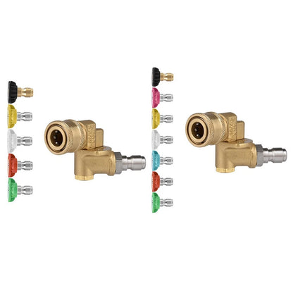 14 Inch Pressure Washer Adapter Nozzle with Multi Speed Settings for Cleaning