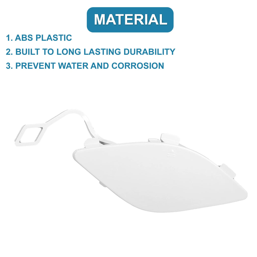 Tow Hook Cover for Mercedes-Benz E350 (2010–2013) White