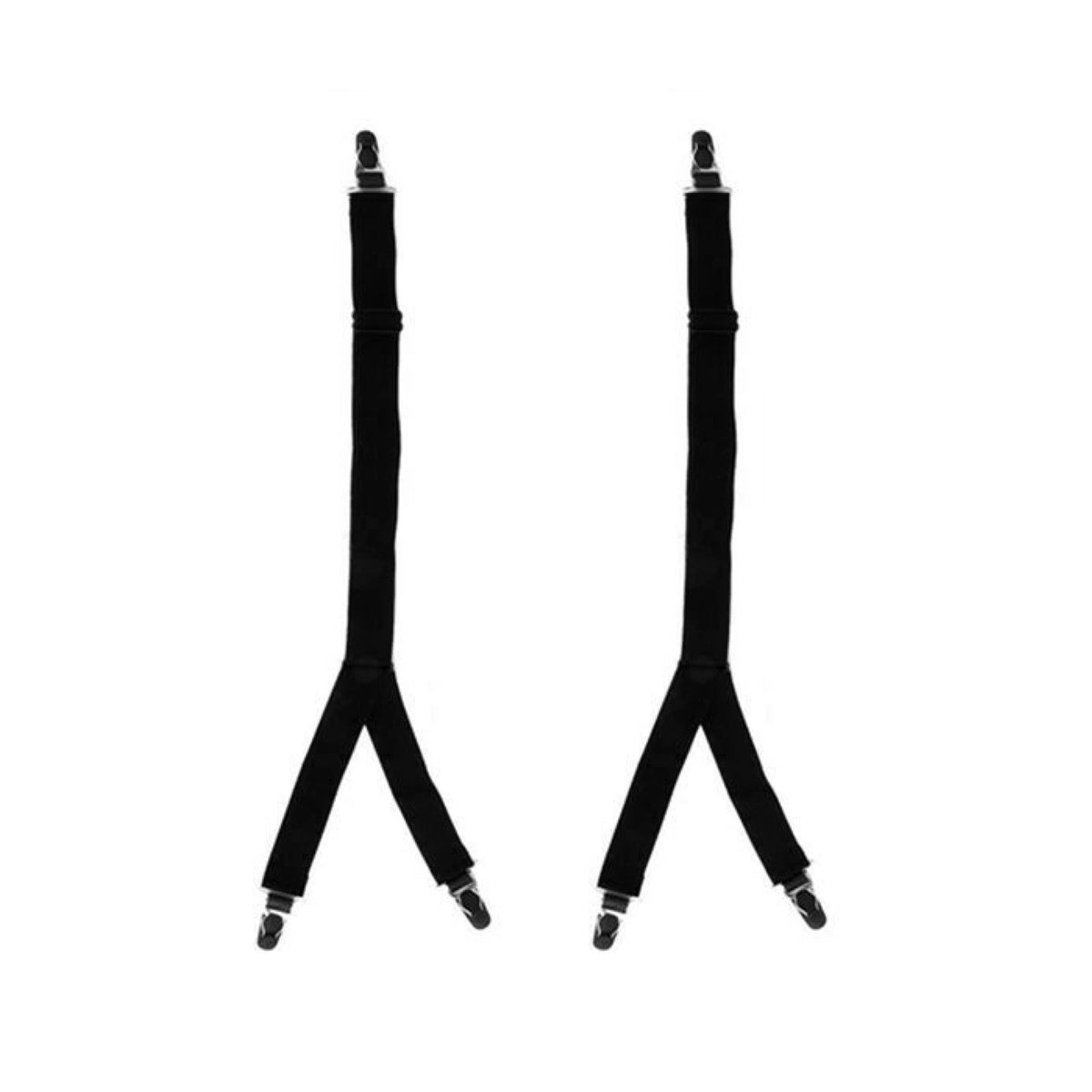 1 Pair Nylon Y Style Shirt Stays for Military Shirts