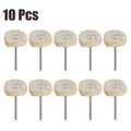 10pcs Cloth Polishing Wheel Buffing Pad for Rotary Tool Accessory