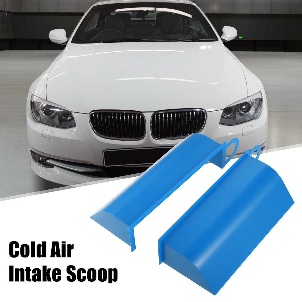 2Pcs Hood Cold Air Intake Scoop for BMW E90 E91 E92 (2005–2013)
