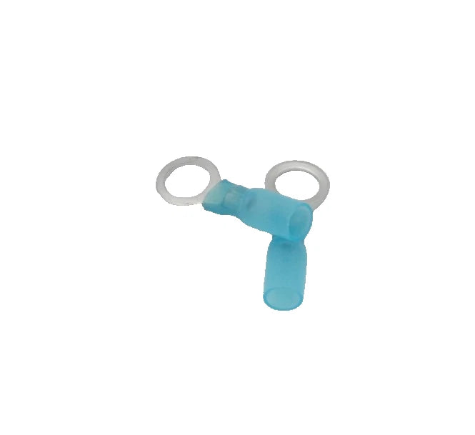 30-Pack Marine HDPE Heat Shrink Ring Terminal #8 16-14 AWG