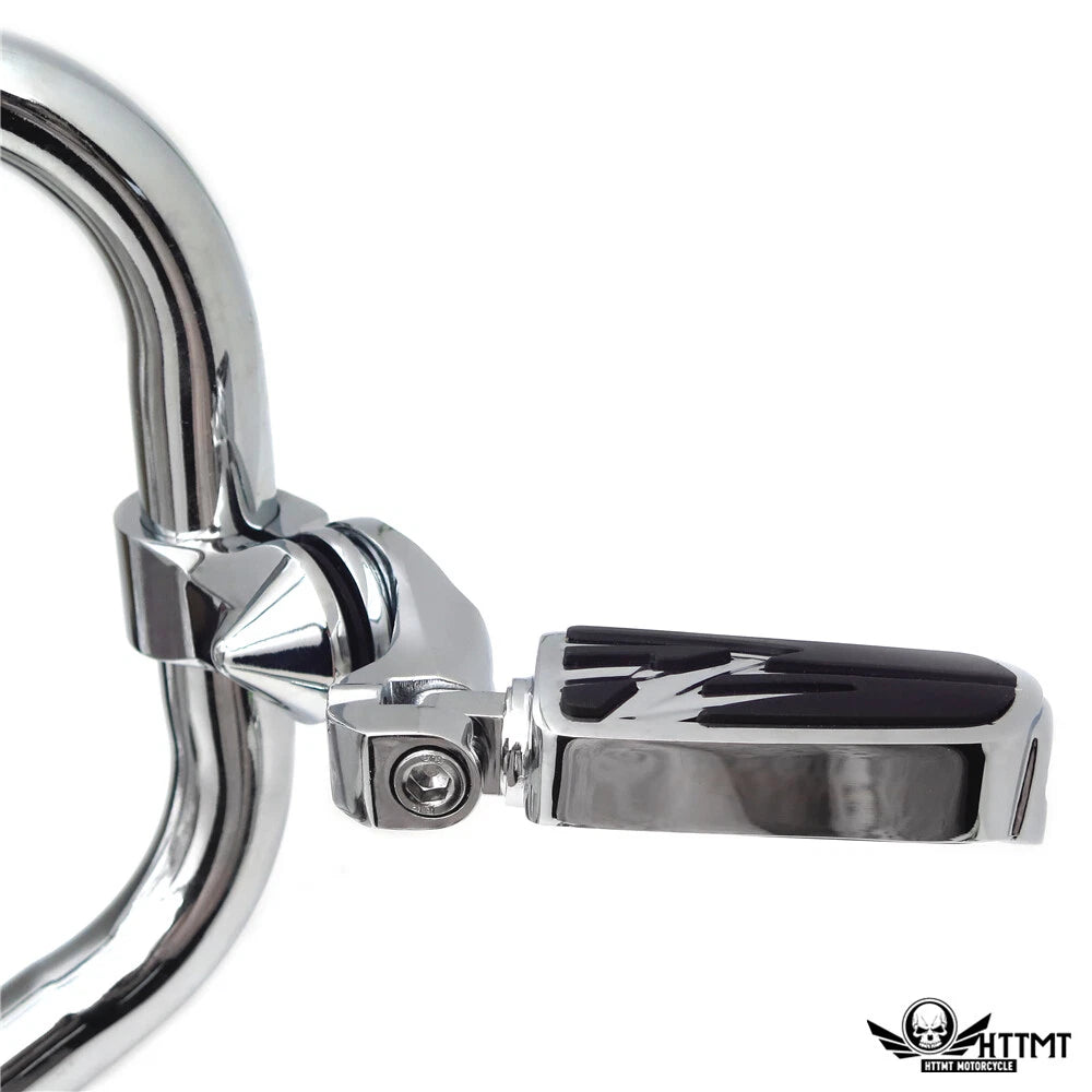 FootPeg Kit for Harley Dyna Softail (2.5", 1.25" Engine Guard)